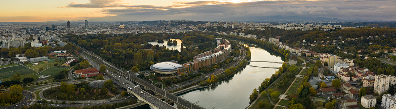 Panorama Cite Internationale Lyon
